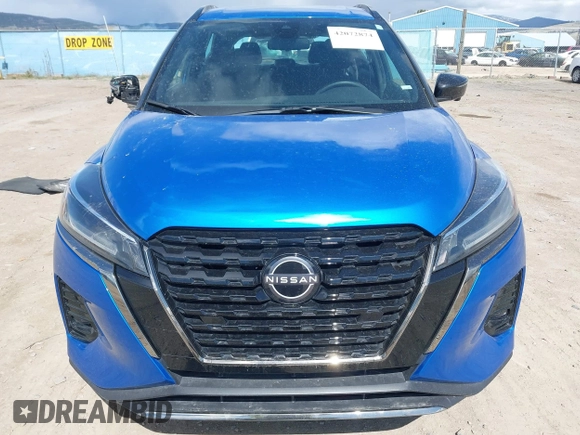 2024 Nissan Kicks SR with VIN 3N1CP5DVXRL485326, listed as a IAAI auction lot 42072874 with 24,834 mi miles. Bid and sale history available at carsss.com. Image 12.
