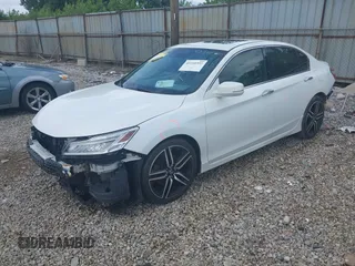 2017 Honda Accord Touring with VIN 1HGCR3F98HA003410, listed as a IAAI auction lot 42534659 with 211,470 mi miles and . Bid and sale history available at DreamBid. Image 23.