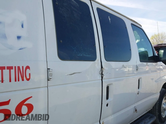 2012 Ford Econoline Cargo Recreational with VIN 1FTNE2EW6CDA22484, listed as a IAAI auction lot 42100595 with Not provided miles and . Bid and sale history available at DreamBid. Image 16.