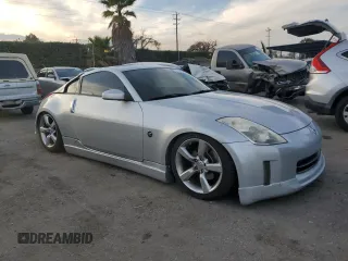 2006 Nissan 350Z Touring with VIN JN1AZ34D86M312967, listed as a Copart auction lot 41336695 with 193,652 mi miles and Salvage Title. Bid and sale history available at carsss.com. Image 4.