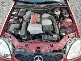 2002 Mercedes-Benz SLK-Class 2.3L Kompressor with VIN WDBKK49F62F246292, listed as a Copart auction lot 80231094 with 133,406 mi miles and Salvage Title. Bid and sale history available at carsss.com. Image 11.