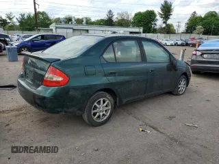 2001 Toyota Prius with VIN JT2BK12U510024958, listed as a Copart auction lot 66286434 with 149,379 mi miles and Salvage Title. Bid and sale history available at carsss.com. Image 3.