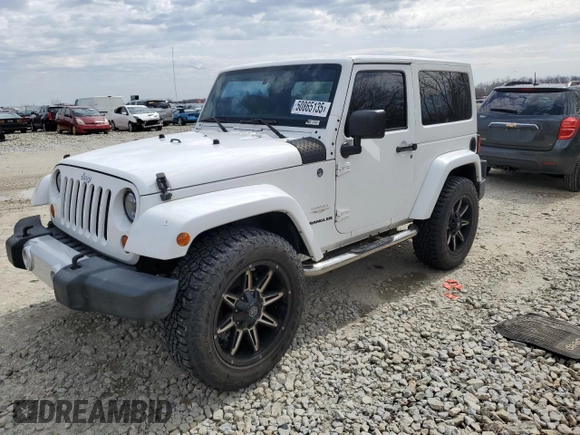 2012 Jeep Wrangler Arctic with VIN 1C4AJWBG1CL154184, listed as a Copart auction lot 50865135 with 152,767 mi miles and Clean title. Bid and sale history available at DreamBid. Image 1.