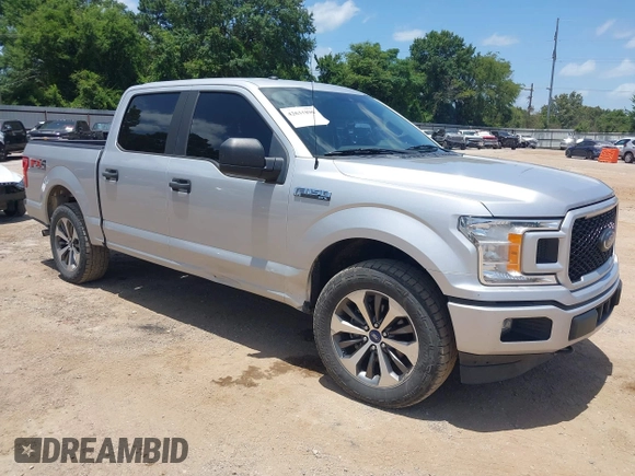 2019 Ford F-150 XL with VIN 1FTEW1EP5KKD24620, listed as a IAAI auction lot 42631896 with 123,583 mi miles and . Bid and sale history available at DreamBid. Image 1.