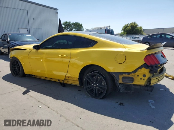 2015 Ford Mustang EcoBoost with VIN 1FA6P8TH7F5352435, listed as a Copart auction lot 55608135 with 164,847 mi miles and Clean Title. Bid and sale history available at carsss.com. Image 2.