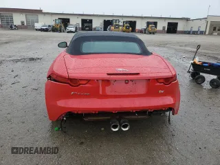 2014 Jaguar F-Type S with VIN SAJWA6FC4E8K03754, listed as a Copart auction lot 79201214 with 35,093 mi miles and Salvage Title. Bid and sale history available at DreamBid. Image 6.