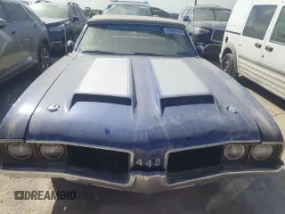 1969 Oldsmobile Cutlass with VIN 336679M283424, listed as a Copart auction lot 76592194 with Not Provided miles and Salvage Title. Bid and sale history available at DreamBid. Image 5.