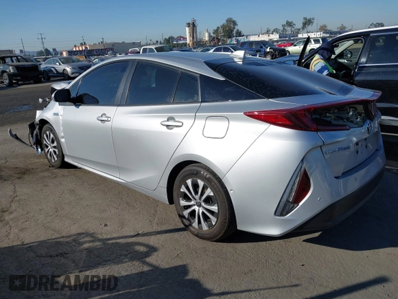 2022 Toyota Prius LE with VIN JTDKAMFP3N3209448, listed as a IAAI auction lot 40533784 with 116,436 mi miles and . Bid and sale history available at DreamBid. Image 3.