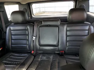 2006 Hummer H2 with VIN 5GRGN23U26H101611, listed as a Copart auction lot 43581085 with 121,043 mi miles and Salvage Title. Bid and sale history available at carsss.com. Image 10.