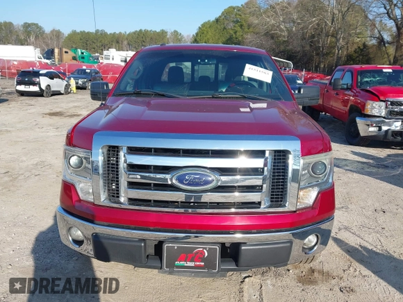 2014 Ford F-150 XL with VIN 1FTFW1CF1EFD03405, listed as a IAAI auction lot 41511583 with 166,636 mi miles. Bid and sale history available at carsss.com. Image 12.