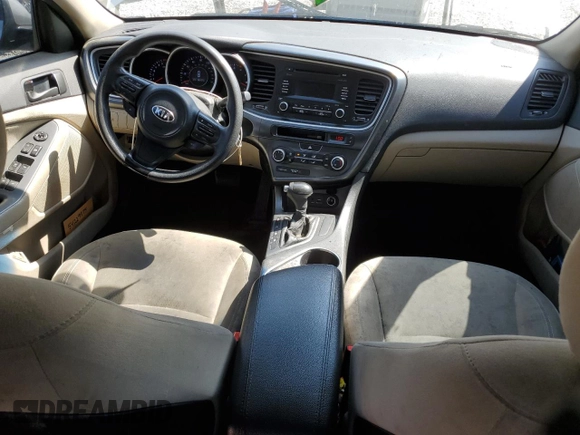 2015 Kia Optima LX with VIN 5XXGM4A70FG472261, listed as a Copart auction lot 54229975 with 136,157 mi miles and Clean Title. Bid and sale history available at carsss.com. Image 8.