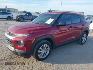 2021 Chevrolet TrailBlazer LS with VIN KL79MMS27MB005124, listed as a IAAI auction lot 42079611 with 38,033 mi miles and . Bid and sale history available at DreamBid. Image 2.