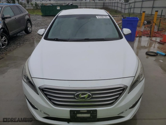 2015 Hyundai Sonata 2.4L SE with VIN 5NPE24AF2FH245386, listed as a Copart auction lot 51288195 with 116,498 mi miles and Salvage Title. Bid and sale history available at carsss.com. Image 5.