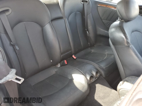 2008 Mercedes-Benz CLK 350 with VIN WDBTK56F28F250346, listed as a Copart auction lot 60489885 with 124,621 mi miles and Clean title. Bid and sale history available at DreamBid. Image 10.