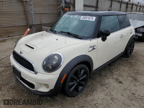 2012 MINI Hardtop S with VIN WMWSV3C54CTY16955, listed as a Copart auction lot 65851675 with 150,297 mi miles and Clean title. Bid and sale history available at DreamBid. Image 1.