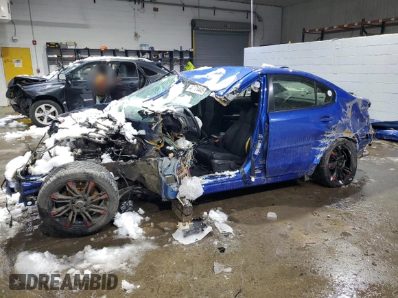 2015 Subaru WRX with VIN JF1VA1A68F9804830, listed as a Copart auction lot 43271445 with 0 mi miles and Salvage Title. Bid and sale history available at carsss.com. Image 1.