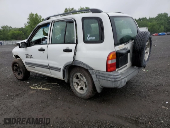 2002 Chevrolet Tracker ZR2 с VIN 2CNBJ734726925605, выставлен на аукционе Copart как лот 60070915 с пробегом Не указан миль и Списание • Salvage title. История ставок и продаж доступна на DreamBid. Изображение 2.