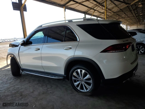 2020 Mercedes-Benz GLE with VIN 4JGFB4KB2LA236332, listed as a Copart auction lot 46927535 with 54,313 mi miles and Salvage Title. Bid and sale history available at carsss.com. Image 2.