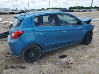 2017 Mitsubishi Mirage ES z VIN ML32A3HJ9HH022423, wystawiony jako Copart lot #53426955 z przebiegiem 89 140 mil mil oraz Szkoda całkowita • Salvage title. Historia ofert i sprzedaży dostępna na DreamBid. Obrazek 3.
