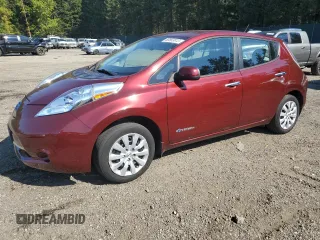 2016 Nissan LEAF S with VIN 1N4BZ0CP5GC313180, listed as a Copart auction lot 68863813 with 31,583 mi miles. Bid and sale history available at carsss.com. Image 1.