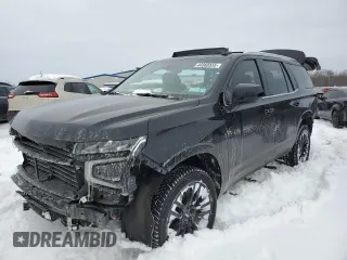 2021 Chevrolet Tahoe LT with VIN 1GNSKNKT5MR415556, listed as a Copart auction lot 44368555 with 31,961 mi miles and Salvage Title. Bid and sale history available at carsss.com. Image 1.