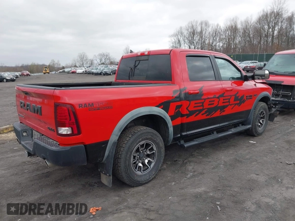 2016 Ram 1500 Rebel z VIN 1C6RR7YT3GS307866, wystawiony jako IAAI lot #42008912 z przebiegiem 65 556 mil mil oraz . Historia ofert i sprzedaży dostępna na DreamBid. Obrazek 4.