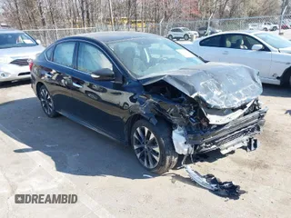 2019 Nissan Sentra SR with VIN 3N1AB7AP4KY443055, listed as a IAAI auction lot 41769268 with 61,990 mi miles and . Bid and sale history available at DreamBid. Image 1.
