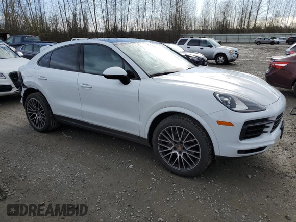 2020 Porsche Cayenne with VIN WP1BA2AY3LDA47282, listed as a Copart auction lot 48329944 with 37,893 mi miles and . Bid and sale history available at DreamBid. Image 4.