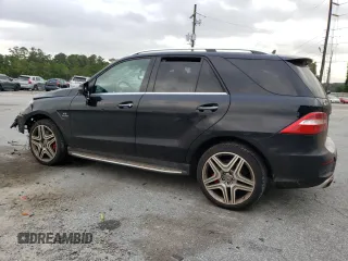 2015 Mercedes-Benz M 63 AMG with VIN 4JGDA7EB0FA440509, listed as a Copart auction lot 73954174 with 74,650 mi miles and Salvage Title. Bid and sale history available at carsss.com. Image 2.