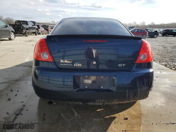 2008 Pontiac G6 GT with VIN 1G2ZH57N184138394, listed as a Copart auction lot 49403725 with 164,328 mi miles and Salvage Title. Bid and sale history available at carsss.com. Image 6.