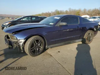 2012 Ford Mustang V6 Premium with VIN 1ZVBP8AM5C5233817, listed as a Copart auction lot 81332364 with 111,097 mi miles and Salvage Title. Bid and sale history available at carsss.com. Image 1.