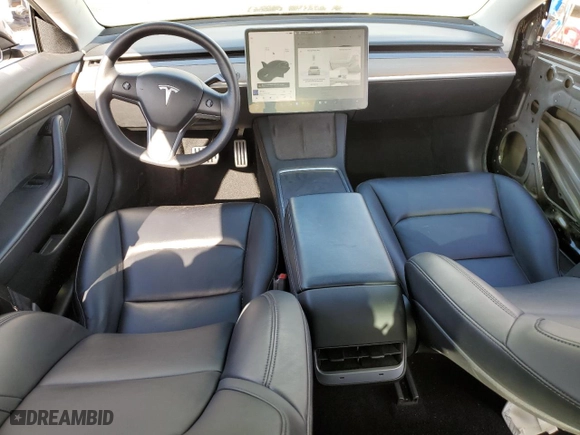 2022 Tesla Model 3 Performance with VIN 5YJ3E1EC9NF130911, listed as a Copart auction lot 50942735 with 30,484 mi miles and Salvage Title. Bid and sale history available at carsss.com. Image 8.