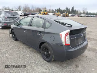 2012 Toyota Prius One with VIN JTDKN3DU5C1604697, listed as a IAAI auction lot 41830986 with 200,255 mi miles. Bid and sale history available at carsss.com. Image 3.