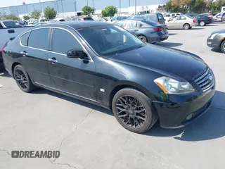 2006 Infiniti M z VIN JNKAY01F76M264588, wystawiony jako IAAI lot #42451675 z przebiegiem 184 611 mil mil oraz . Historia ofert i sprzedaży dostępna na DreamBid. Obrazek 1.