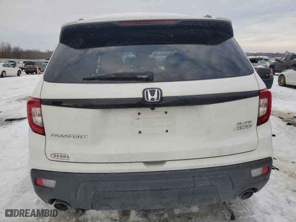 2019 Honda Passport Elite with VIN 5FNYF8H06KB002361, listed as a Copart auction lot 87434374 with 79,005 mi miles and Clean Title. Bid and sale history available at carsss.com. Image 6.