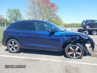 2024 Audi Q5 S line Premium Plus with VIN WA1EAAFY2R2096702, listed as a IAAI auction lot 42138912 with 10,500 mi miles and . Bid and sale history available at DreamBid. Image 18.
