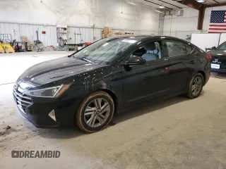 2020 Hyundai Elantra SEL with VIN 5NPD84LF2LH624634, listed as a Copart auction lot 51915605 with 80,949 mi miles and Salvage Title. Bid and sale history available at DreamBid. Image 1.