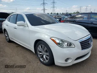 2013 Infiniti M with VIN JN1BY1AP8DM511833, listed as a Copart auction lot 63459025 with 152,722 mi miles and Clean title. Bid and sale history available at DreamBid. Image 4.