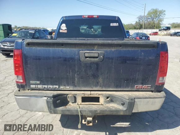 2012 GMC Sierra 1500 SLE with VIN 3GTP2VE71CG171223, listed as a Copart auction lot 52067805 with 157,329 mi miles and Salvage Title. Bid and sale history available at DreamBid. Image 6.
