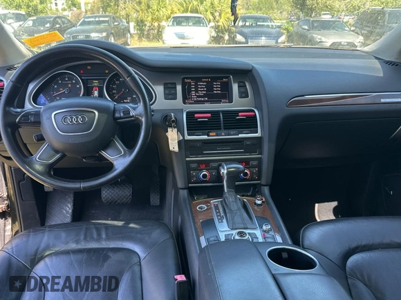 2012 Audi Q7 Premium Plus with VIN WA1LGAFEXCD007465, listed as a Copart auction lot 49318545 with 152,361 mi miles and Clean title. Bid and sale history available at DreamBid. Image 9.