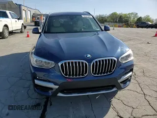 2021 BMW X3 xDrive30i with VIN 5UXTY5C09M9H50725, listed as a Copart auction lot 52645365 with 27,652 mi miles and Salvage Title. Bid and sale history available at DreamBid. Image 14.