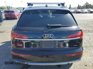 2021 Audi Q5 Premium Plus with VIN WA1BAAFY6M2020296, listed as a Copart auction lot 56736205 with 75,955 mi miles and Salvage title. Bid and sale history available at DreamBid. Image 6.