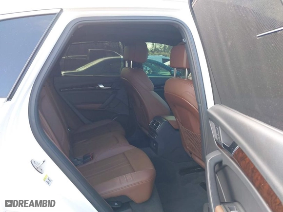 2018 Audi Q5 Premium Plus with VIN WA1BNAFYXJ2162554, listed as a IAAI auction lot 41277214 with 54,796 mi miles. Bid and sale history available at carsss.com. Image 8.