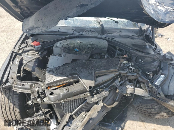 2015 BMW 3 Series 328i xDrive with VIN WBA3B5G53FNS11840, listed as a Copart auction lot 56533605 with Not provided miles and Salvage title. Bid and sale history available at DreamBid. Image 11.