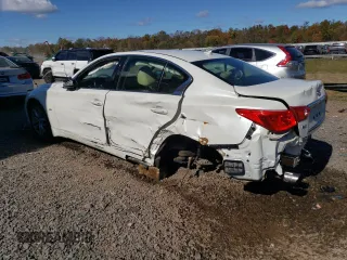 2017 Infiniti Q50 2.0t Sport with VIN JN1CV7AR3HM682433, listed as a Copart auction lot 74584124 with 69,467 mi miles and Salvage Title. Bid and sale history available at carsss.com. Image 2.