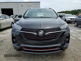 2021 Buick Encore GX Select with VIN KL4MMDS26MB170752, listed as a Copart auction lot 58847145 with 26,631 mi miles and Salvage title. Bid and sale history available at DreamBid. Image 5.