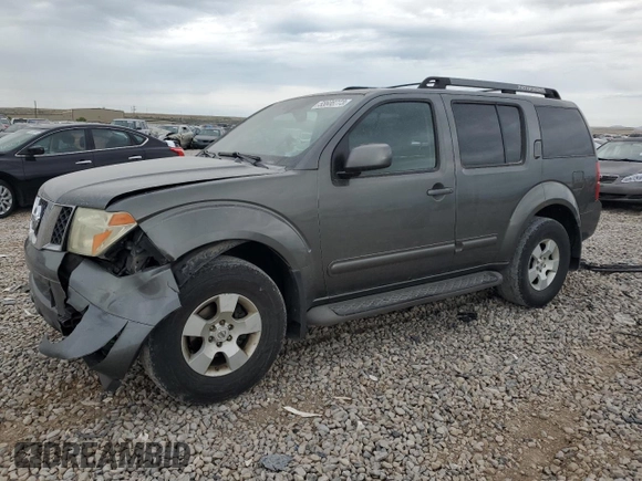 2006 Nissan Pathfinder SE with VIN 5N1AR18W76C671614, listed as a Copart auction lot 61394934 with 237,221 mi miles and Salvage Title. Bid and sale history available at carsss.com. Image 1.
