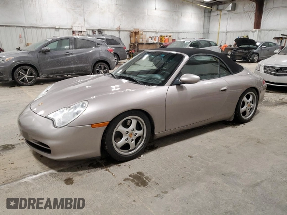 2002 Porsche 911 z VIN WP0CA29902S654771, wystawiony jako Copart lot #41914605 z przebiegiem 98 383 mil mil oraz Czysty tytuł • Clean title. Historia ofert i sprzedaży dostępna na DreamBid. Obrazek 1.