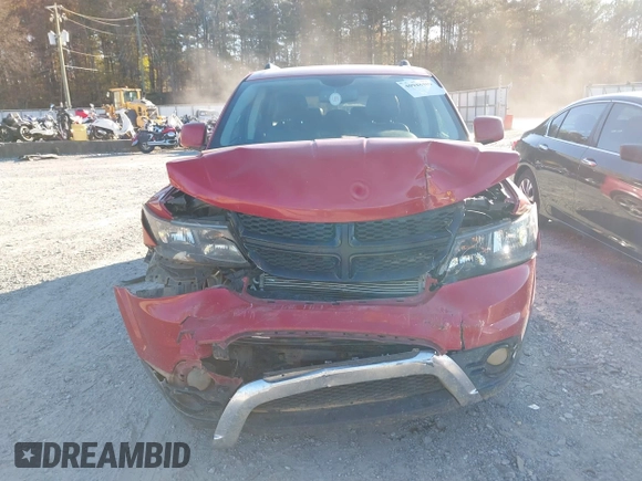 2017 Dodge Journey Crossroad Plus z VIN 3C4PDCGG1HT548160, wystawiony jako IAAI lot #40948489 z przebiegiem 129 427 mil mil oraz . Historia ofert i sprzedaży dostępna na DreamBid. Obrazek 12.