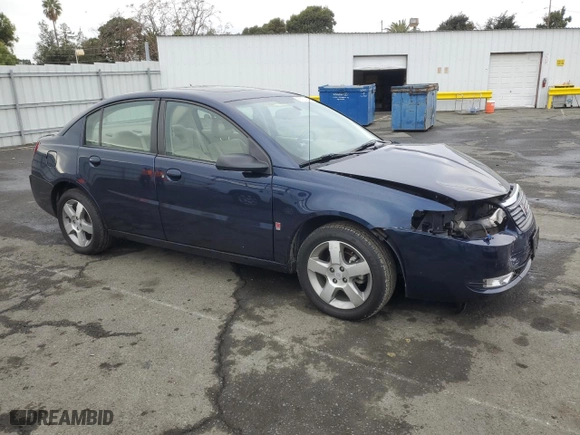 2007 Saturn ION with VIN 1G8AL58B57Z138776, listed as a Copart auction lot 85164144 with 65,495 mi miles and Salvage Title. Bid and sale history available at carsss.com. Image 4.